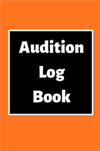 Audition Log Book