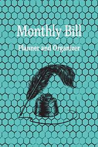 Monthly Bill Planner and Organizer
