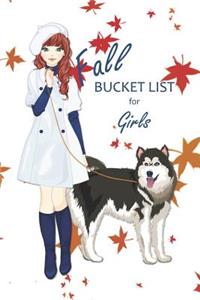Fall Bucket List for Girls