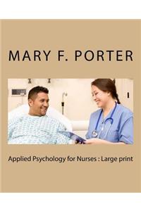 Applied Psychology for Nurses