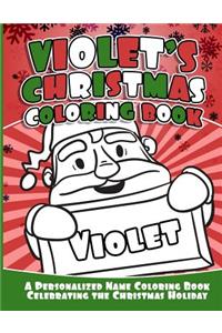 Violet's Christmas Coloring Book