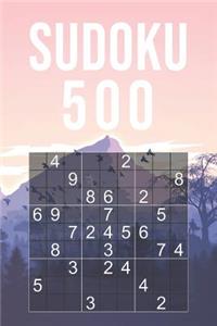 SUDOKU FACILE - 500 Grilles 9x9