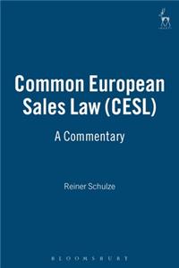 Common European Sales Law (Cesl)