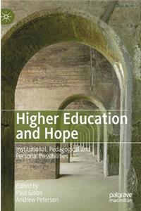 Higher Education and Hope