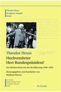 Hochverehrter Herr Bundesprasident!