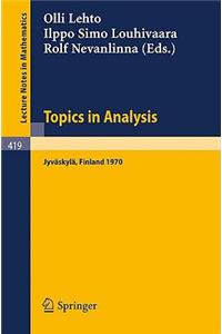 Topics in Analysis