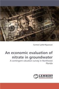 economic evaluation of nitrate in groundwater