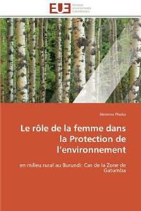 Le Rôle de la Femme Dans La Protection de L Environnement