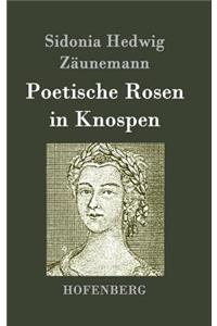 Poetische Rosen in Knospen