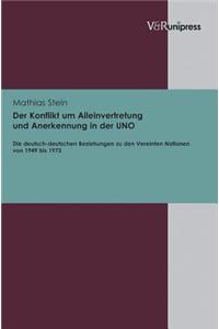 Der Konflikt um Alleinvertretung und Anerkennung in der UNO