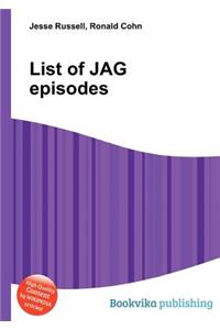 List of Jag Episodes