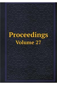 Proceedings Volume 27
