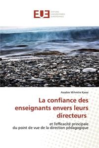 La confiance des enseignants envers leurs directeurs