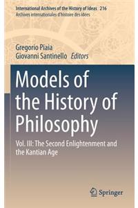Models of the History of Philosophy