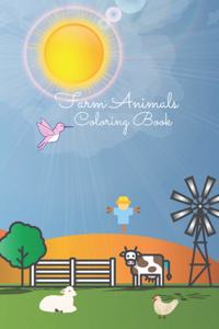 Coloring Farm Animals