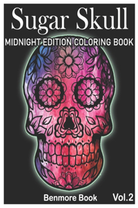 Sugar Skull Midnight Edition Coloring Book