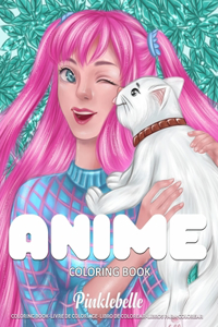 Anime Coloring Book