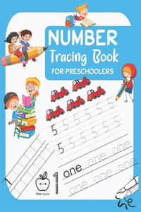 Number Tracing Book For Preschoolers