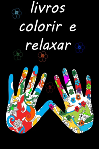 livros colorir e relaxar