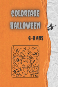 Coloriage Halloween 6-8 ANS