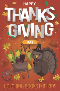 Thanksgiving Coloring Books for Kids