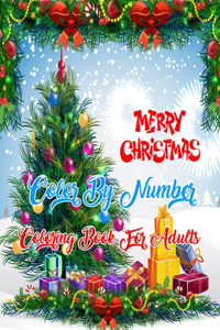 Merry Christmas Color By Number Coloring Book For Adults