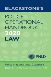 Blackstone's Operational Handbook 2020: Law