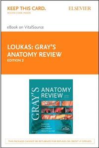 Gray's Anatomy Review Elsevier eBook on Vitalsource (Retail Access Card)