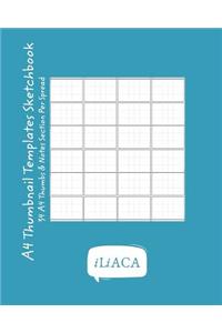 A4 Thumbnail Templates Sketchbook