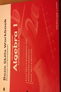 Algebra 1: Concepts and Skills: Basic Skills Workbook: Diagnosis and Remediation