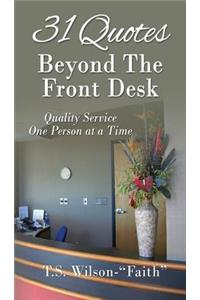 31 Quotes Beyond the Front Desk