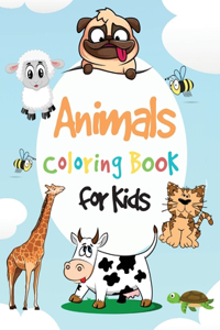 Animals Coloring Book for Kids