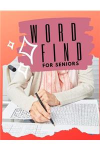 Word Find For Seniors