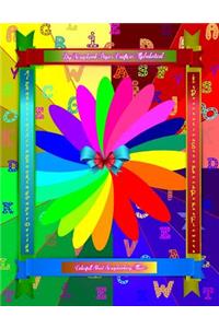 Diy Scrapbook Paper Crafts in Alphabetical Colorful Sheet Scrapbooking Album