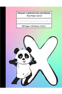 Primary Composition Notebook