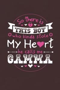 So There's This Boy Who Kinda Stole My Heart He Calls Me Gamma