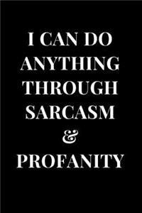 I Can Do Anything Through Sarcasm& Profanity