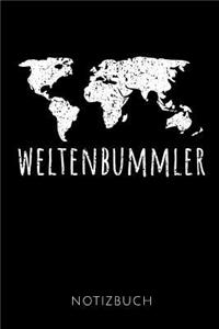 Weltenbummler Notizbuch