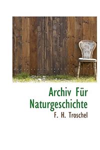 Archiv Fur Naturgeschichte