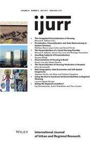 International Journal of Urban and Regional Research, Volume 41, Issue 4