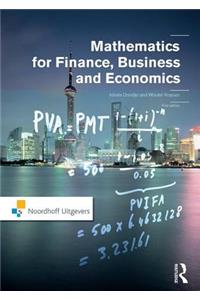 Mathematics for Finance, Business and Economics