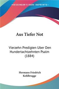 Aus Tiefer Not