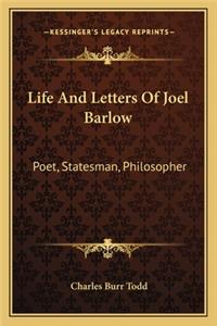 Life And Letters Of Joel Barlow