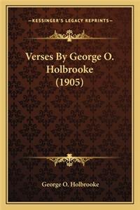 Verses by George O. Holbrooke (1905)