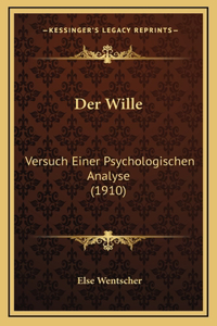 Der Wille