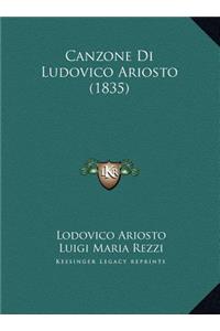 Canzone Di Ludovico Ariosto (1835)