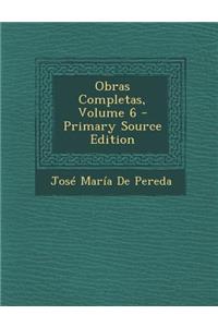 Obras Completas, Volume 6