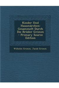 Kinder Und Hausmarchen