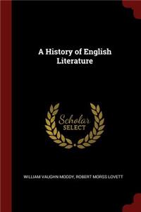 A History of English Literature