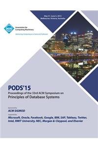 PODS 15 33rd ACM Symposium on Principles of Data Management